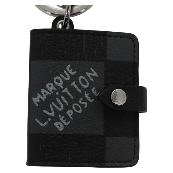 LOUIS VUITTON Damier Archives Porte Cles Carnet Key Holder M00480 Auth 109800M