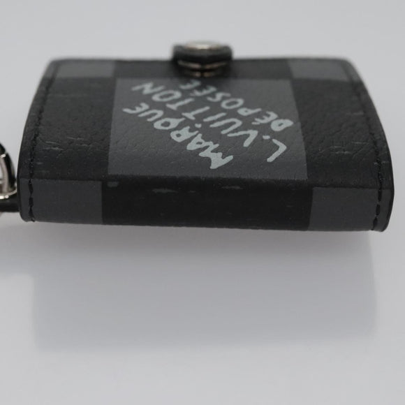 LOUIS VUITTON Damier Archives Porte Cles Carnet Key Holder M00480 Auth 109800A