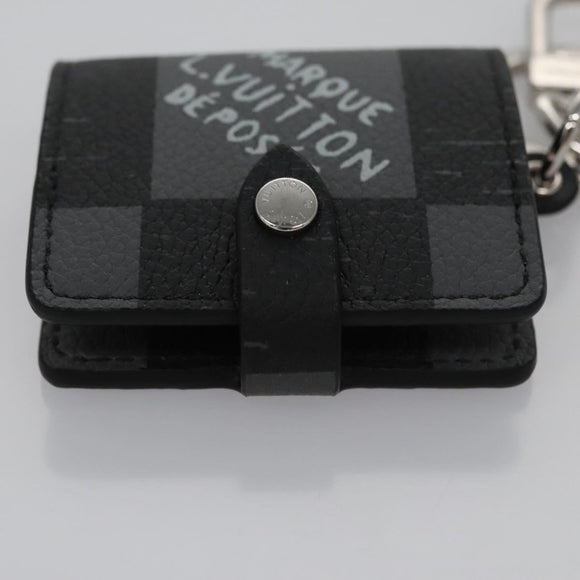 LOUIS VUITTON Damier Archives Porte Cles Carnet Key Holder M00480 Auth 109800M