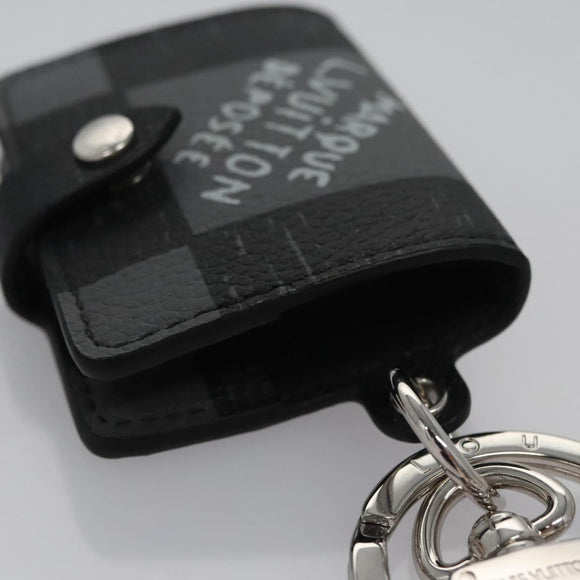 LOUIS VUITTON Damier Archives Porte Cles Carnet Key Holder M00480 Auth 109800M