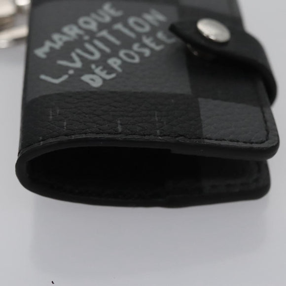 LOUIS VUITTON Damier Archives Porte Cles Carnet Key Holder M00480 Auth 109800A