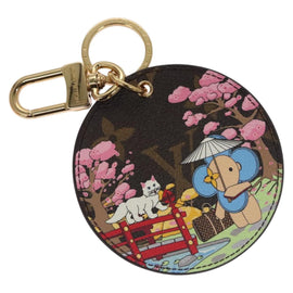 LOUIS VUITTON Monogram Porte Cre Illustre Key Ring M00499 LV Auth 109803SA