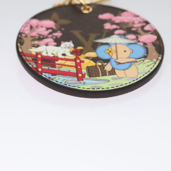 LOUIS VUITTON Monogram Porte Cre Illustre Key Ring M00499 LV Auth 109803SA