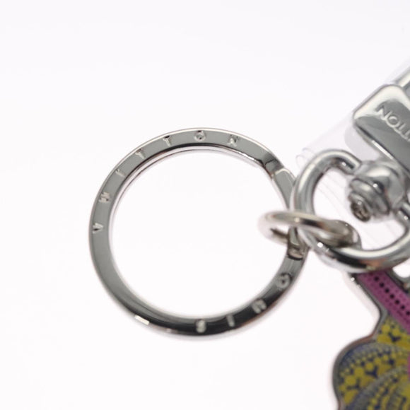 LOUIS VUITTON LVxYK Porte Cles Pumpkin Key Ring metal Silver M01103 Auth 109804SM
