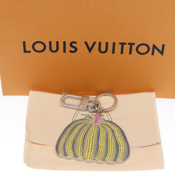 LOUIS VUITTON LVxYK Porte Cles Pumpkin Key Ring metal Silver M01103 Auth 109804SM