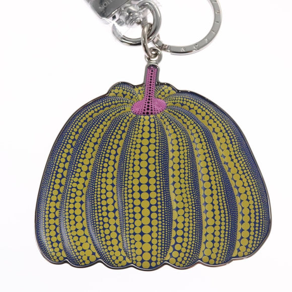 LOUIS VUITTON LVxYK Porte Cles Pumpkin Key Ring metal Silver M01103 Auth 109804SM