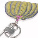LOUIS VUITTON LVxYK Porte Cles Pumpkin Key Ring metal Silver M01103 Auth 109804SM-5