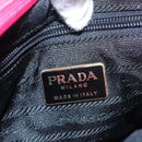 PRADA Hand Bag Nylon Pink Auth 109805-18