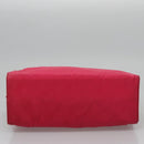 PRADA Hand Bag Nylon Pink Auth 109805-5