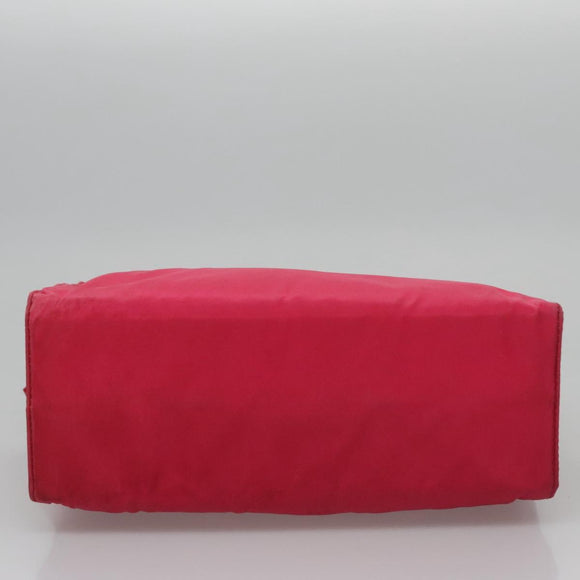 PRADA Handtasche Nylon Rosa Auth 109805