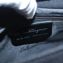 Salvatore Ferragamo Hand Bag Nylon Black Auth 109806-12