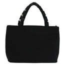 Salvatore Ferragamo Hand Bag Nylon Black Auth 109806-2