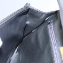 BALLY Quilted Chain Shoulder Bag Leather Black Auth 109809-23