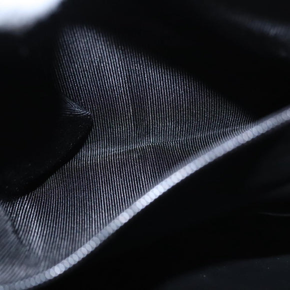 BALLY Quilted Chain Shoulder Bag Leather Black Auth 109809