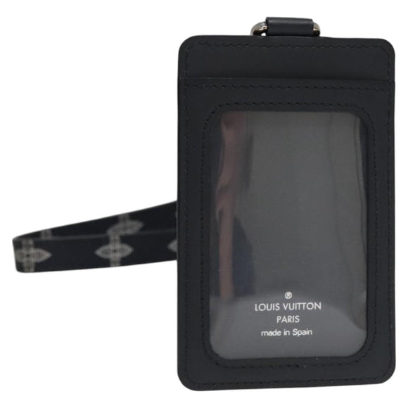 LOUIS VUITTON Savanna Chapman Brothers Porte Badge Case M67902 LV Auth 109814A