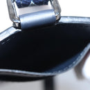 LOUIS VUITTON Savanna Chapman Brothers Porte Badge Case M67902 LV Auth 109814A-9