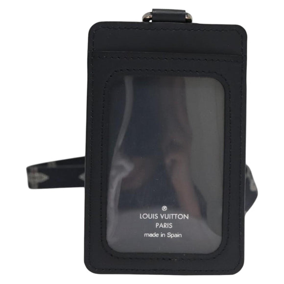LOUIS VUITTON Savanna Chapman Brothers Porte Badge Case M67902 LV Auth 109814A