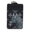 LOUIS VUITTON Savanna Chapman Brothers Porte Badge Case M67902 LV Auth 109814A-2