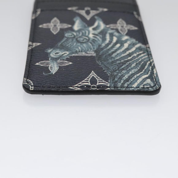 LOUIS VUITTON Savanna Chapman Brothers Porte Badge Case M67902 LV Auth 109814A