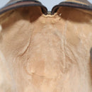 GUCCI GG Supreme Web Sherry Line Clutch Bag PVC Beige 32 014 3553 Auth 109848-16