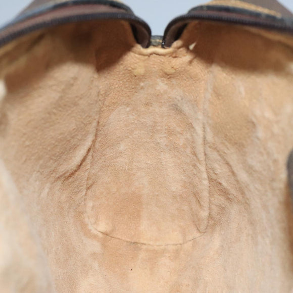 GUCCI GG Supreme Web Sherry Line Clutch Bag PVC Beige 32 014 3553 Auth 109848