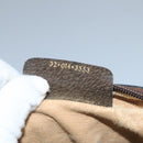 GUCCI GG Supreme Web Sherry Line Clutch Bag PVC Beige 32 014 3553 Auth 109848-17