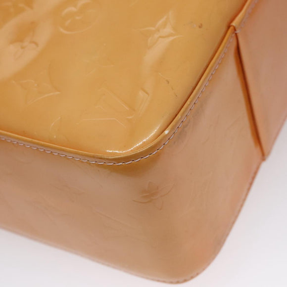 LOUIS VUITTON Monogram Vernis Columbus Bag Marshmallow Pink M91032 Auth 109860