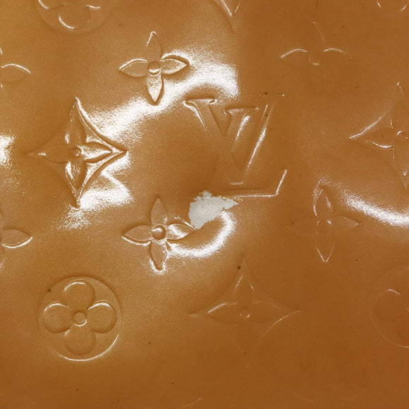 LOUIS VUITTON Monogram Vernis Columbus Bag Marshmallow Pink M91032 Auth 109860