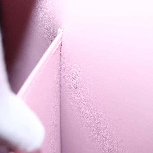 LOUIS VUITTON Monogram Vernis Columbus Bag Marshmallow Pink M91032 Auth 109860