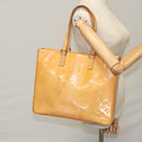 LOUIS VUITTON Monogram Vernis Columbus Bag Marshmallow Pink M91032 Auth 109860-23
