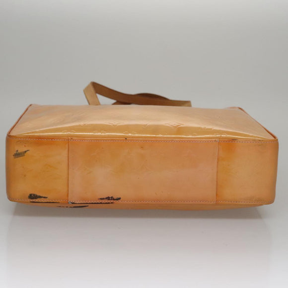 LOUIS VUITTON Monogram Vernis Columbus Bag Marshmallow Pink M91032 Auth 109860