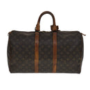 LOUIS VUITTON Monogram Keepall 45 Boston Bag M41428 LV Auth 109876-2