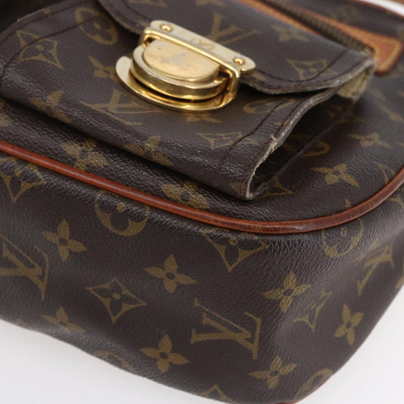 LOUIS VUITTON Monogram Hudson GM Shoulder Bag M40045 LV Auth 109883