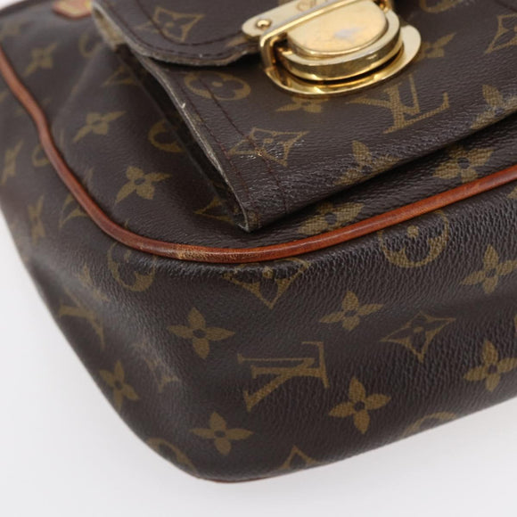 LOUIS VUITTON Monogram Hudson GM Shoulder Bag M40045 LV Auth 109883