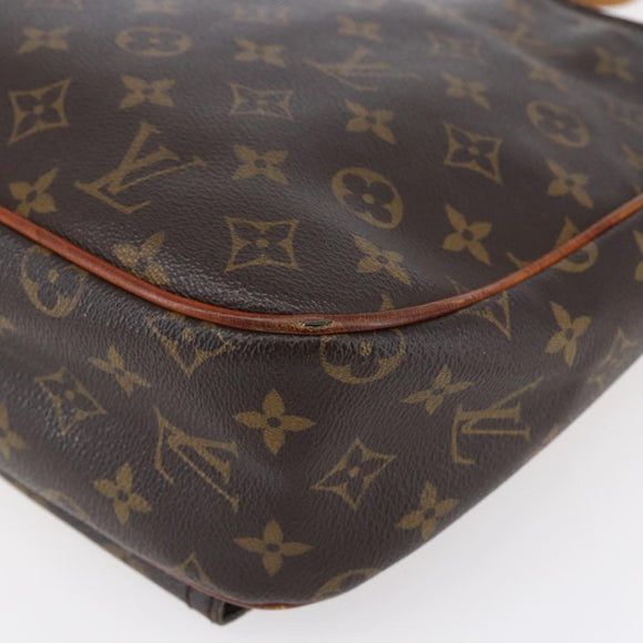 LOUIS VUITTON Monogram Hudson GM Shoulder Bag M40045 LV Auth 109883