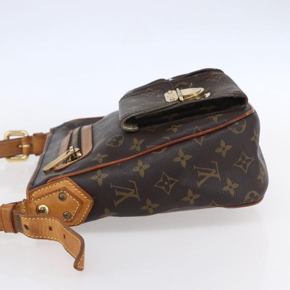 LOUIS VUITTON Monogram Hudson GM Shoulder Bag M40045 LV Auth 109883