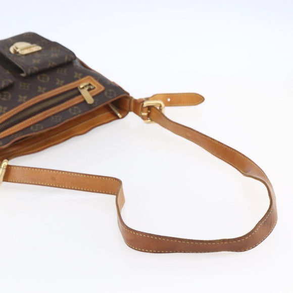 LOUIS VUITTON Monogram Hudson GM Shoulder Bag M40045 LV Auth 109883