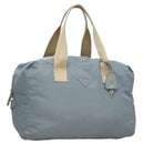PRADA Shoulder Bag Nylon Light Blue Auth 109898-1