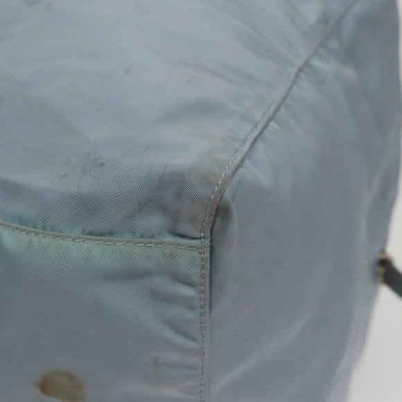 PRADA Shoulder Bag Nylon Light Blue Auth 109898