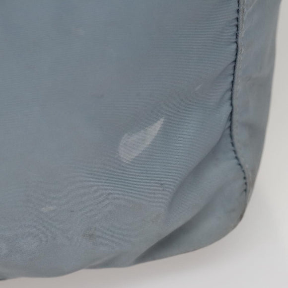 PRADA Shoulder Bag Nylon Light Blue Auth 109898