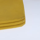 CELINE Trio Shoulder Bag Leather Yellow Gold Auth 109899-14