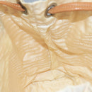 PRADA Shoulder Bag Nylon White Auth 109902-18
