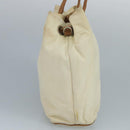 PRADA Shoulder Bag Nylon White Auth 109902-3