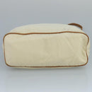 PRADA Shoulder Bag Nylon White Auth 109902-5