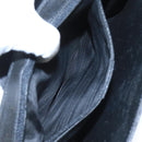 CELINE Shoulder Bag Leather Black Gold Auth 109904-11