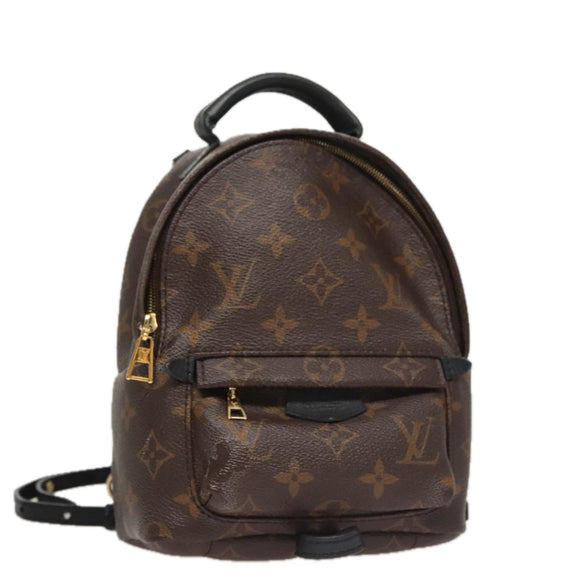 LOUIS VUITTON Monogram Palm Springs MINI Backpack M44873 LV Auth 109918