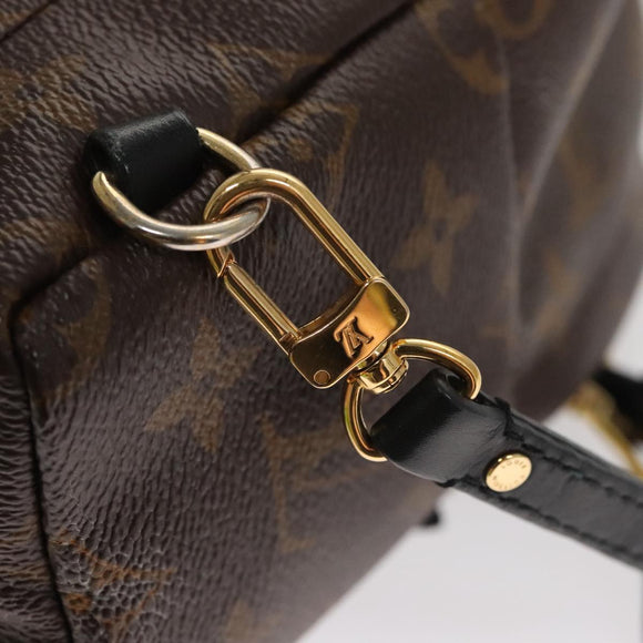 LOUIS VUITTON Monogram Palm Springs MINI Backpack M44873 LV Auth 109918