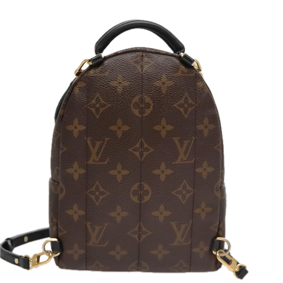 LOUIS VUITTON Monogram Palm Springs MINI Backpack M44873 LV Auth 109918
