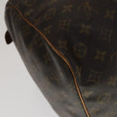 LOUIS VUITTON Monogram Keepall 60 Boston Bag M41422 LV Auth 109934-17