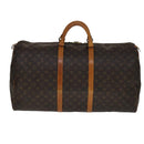 LOUIS VUITTON Monogram Keepall 60 Boston Bag M41422 LV Auth 109934-13